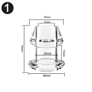 Hollow Anal Plug - Image 2