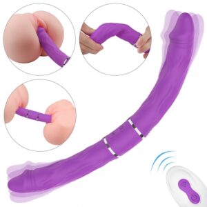 Double Ended Vibrator (Remote Control) 14 Inch - Image 13