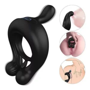 Unicorn-RCT Vibrating Cock ring vibrator and breast pleasure - Image 1