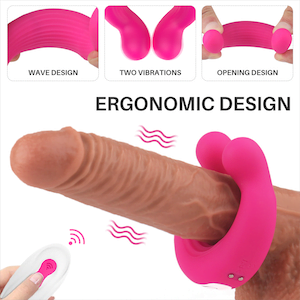 Twin Peaks Vibrating Remote Control Cock Ring