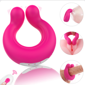 Horse Shoe Vibrating Cock Ring Remote Control - Image 2