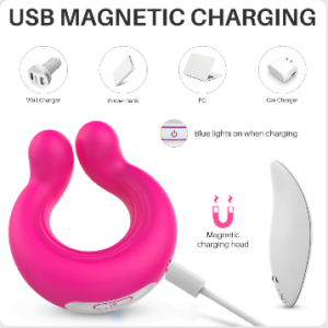 Horse Shoe Vibrating Cock Ring Remote Control - Image 8