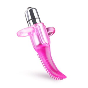 Squirting Vibration TPE Pink 10 x 3cm - Image 2