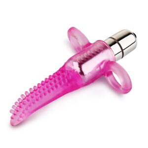 Squirting Vibration TPE Pink 10 x 3cm - Image 3