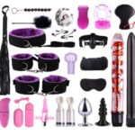 Hot Body Punishment BDSM beginner set purple