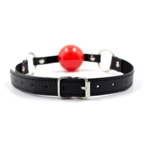 Naughty Leather Ball Gag - Image 6