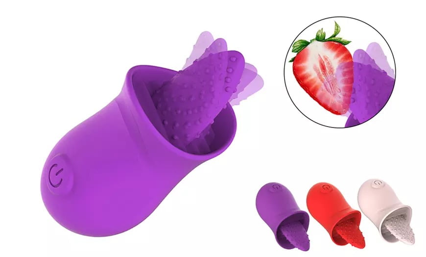 Palm Size Tongue Vibrator