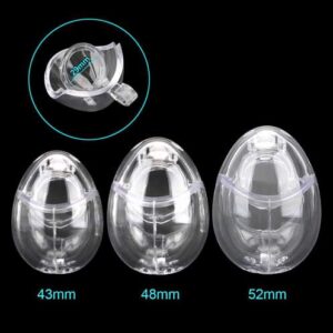 Full Plastic Chastity Cage - Image 3