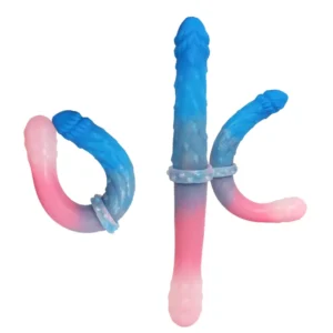 Blue Pink Double Dildo - Image 1