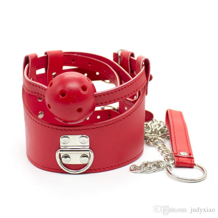 Sadistic Lock for Mouth red color