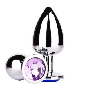 Metal Jeweled Anal Plug SET - Image 4