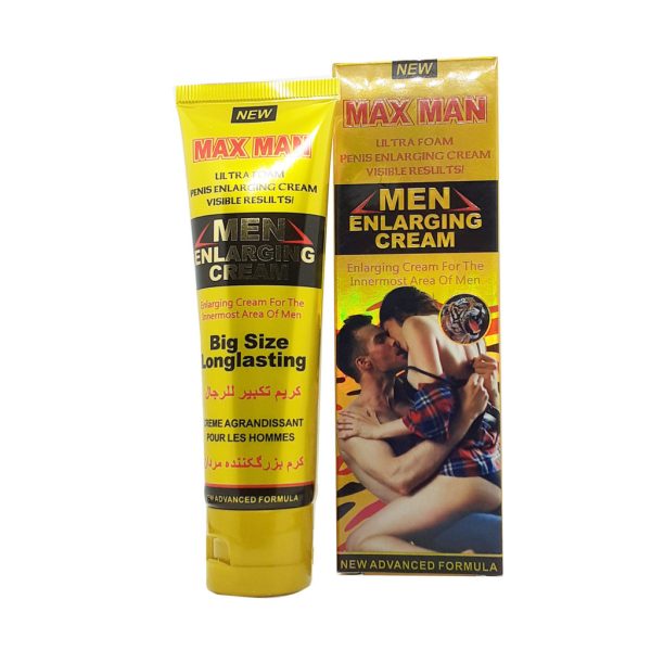 Man Enlarging Cream - Max Man Growth Cream - Big Size Longlasting