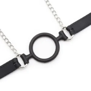 O-Ring Gag with Nipple Clamps - Image 5