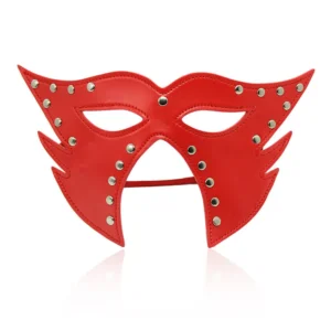 Long Red Eye Mask - Image 3