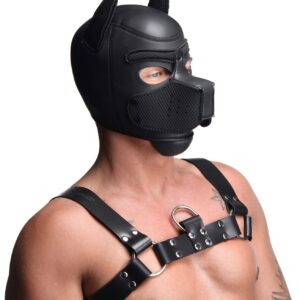 Neoprene Puppy Hood Dog Mask - Image 3