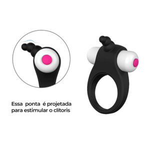 Duet Vibrating Cock Ring - Image 6