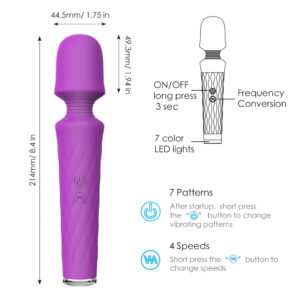 Jade Powerful Wand Massager - Image 4