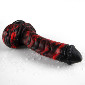 Dragon Black-Red or Gold-Purple-White Thick Dildo with layers - Your Angry Monster Dick - Image 3