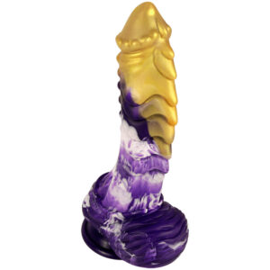 Dragon Black-Red or Gold-Purple-White Thick Dildo with layers - Your Angry Monster Dick - Image 18