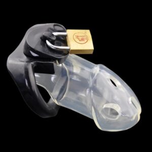 Men Chastity Cage Soft Plastic - Image 3