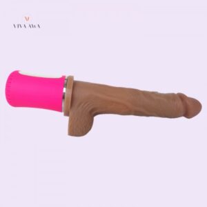 Telescopic Thrusting Vibrating Dildo 20cm - Image 6