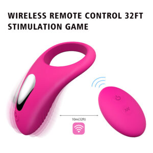 Remote Controlled Vibrating Cock Ring - Image 6