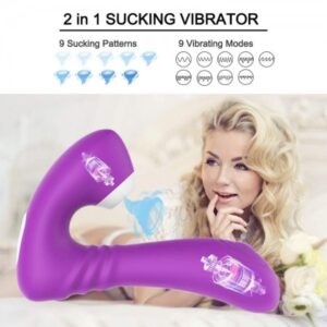 Candy's Clit Sucking Vibrator - Pinky and Steamy Adaptable Toy - Image 9