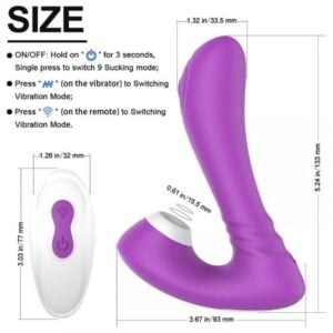 Candy's Clit Sucking Vibrator - Pinky and Steamy Adaptable Toy - Image 10