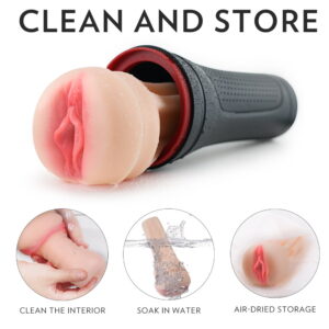 Hercules Flesh Light Remote Control Vibrator - Image 5