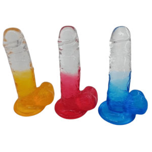 Transparent Jelly Dildo - Image 1