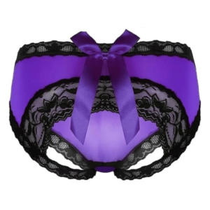 Nighttime Naughtiness BDSM Bed Straps Set Purple - Image 6