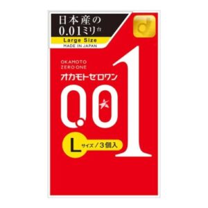 Thin Polyurethane Condoms 3 Pieces Made in Japan - Image 1