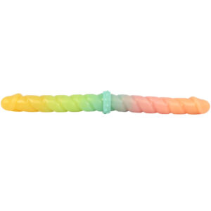 Rainbow Unicorn Double Ended Dildo - Image 2