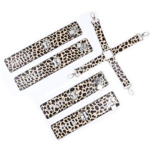 Luxury Leopard Print Bondage Kit - Image 4