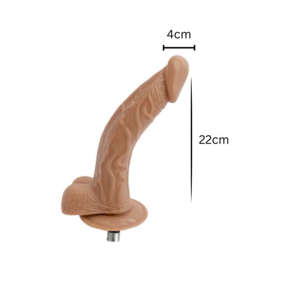 Daring Dildo- Sex Machine Accessories - 22 cm