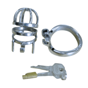Denials Metal Chastity Lock Cage - Image 4