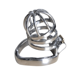 Denials Metal Chastity Lock Cage - Image 1