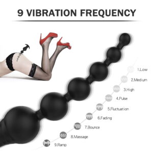 The Tower Remote Control Anal Beads Vibrator - Image 7