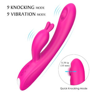 Candy Rabbit Vibrator with G Spot Head - Image 1