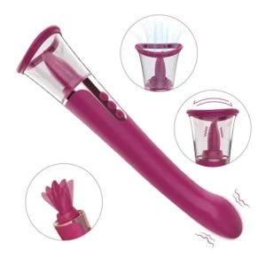 3-in-1 Clit Vagina Pump Vibrator for Women - Image 1