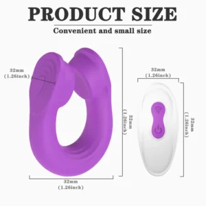 HarmonyJoy Dual-Action Vibrator and Cock Ring - Image 7