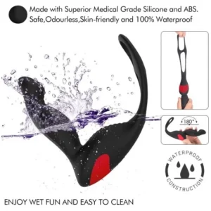 Men's Prostate Vibrator & Cock Ring - Image 12