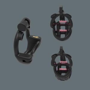 Cobra Terminator Double Design Chastity Lock - Image 5