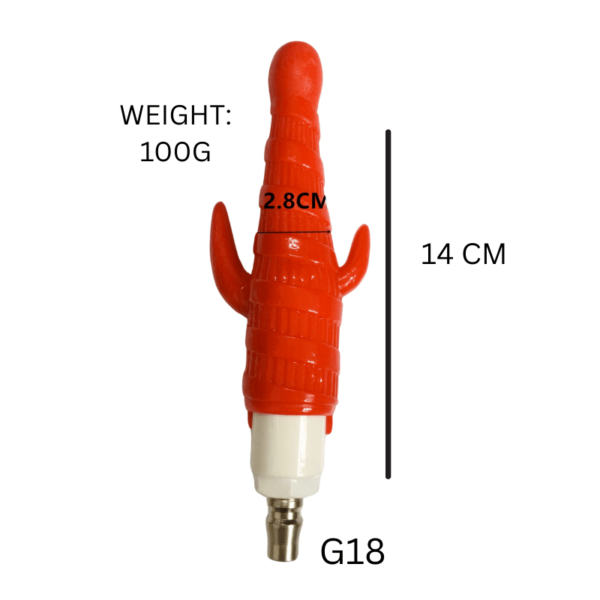 Sexy Red Large Dildo Sex Machine