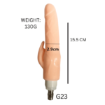 Clit Stimulating Sex Machine Dildo