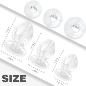 Gape Kings Transparent Hole Stretcher 3 Pack - Image 4