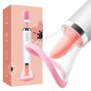 Lollipop Double Ended Vibrator with Tongue - Image 7