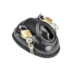 Prisoner Chastity Lock Silicone BDSM - Image 1