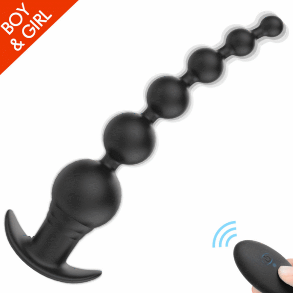 The Tower Remote Control Anal Beads Vibrator The Tower Remote Control Anal Beads Vibrator