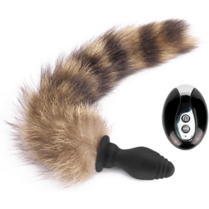 Vibrating Fox Tail Anal Plug - Image 4